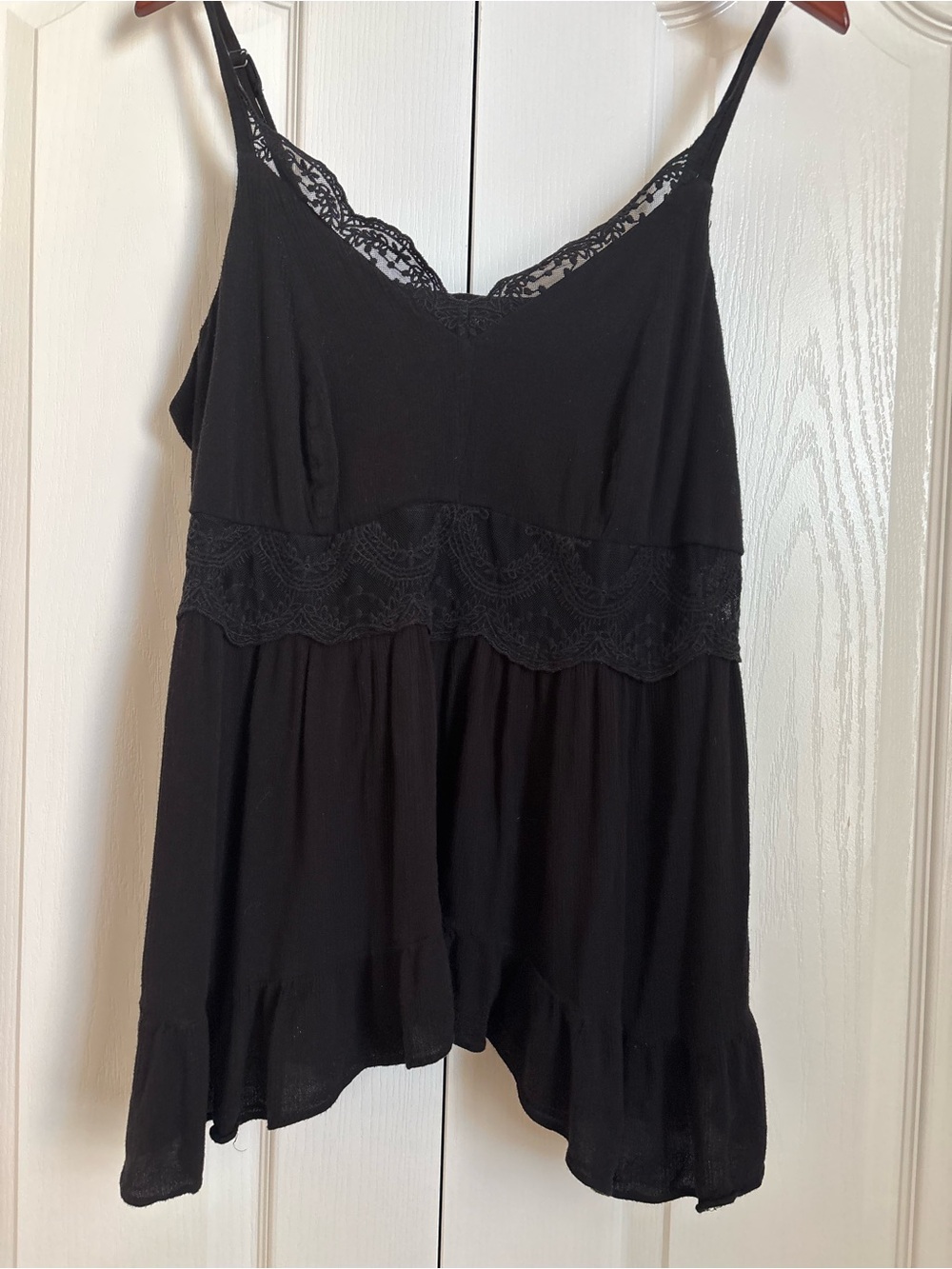 torrid Black Lace-Trim Cami